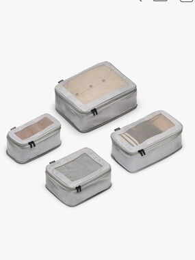 Monos Compressible Set of 4 Packing Cubes